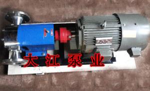 胶体泵XYB系列（不锈钢转子泵）